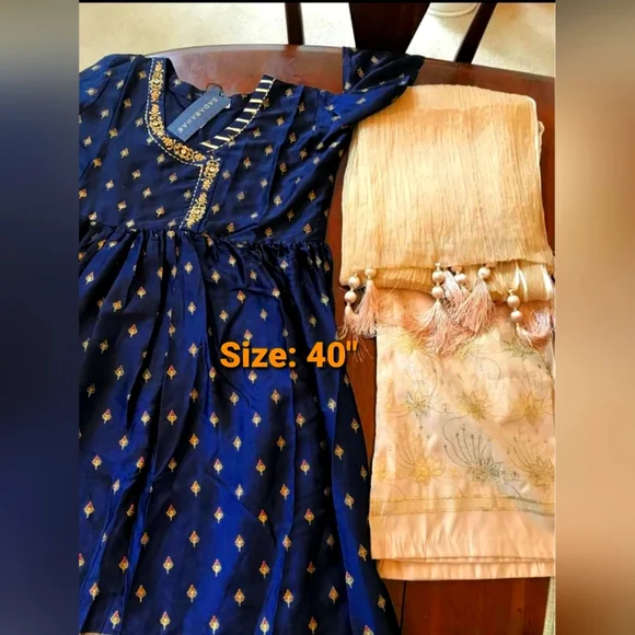 Sadabahar Pakistani Dress 3Pc